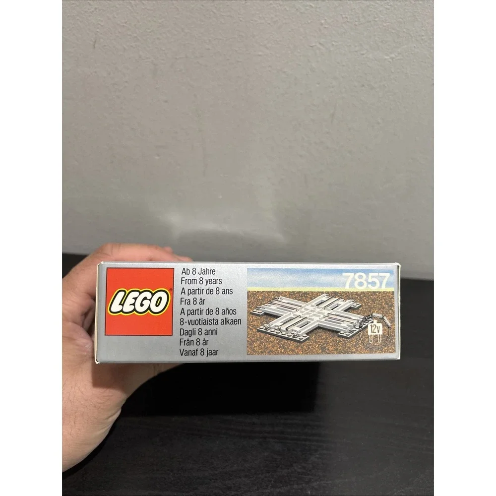 LEGO 7857 Crossing, Electric Rails Grey 12V, BNIB, Retired NEW RARE